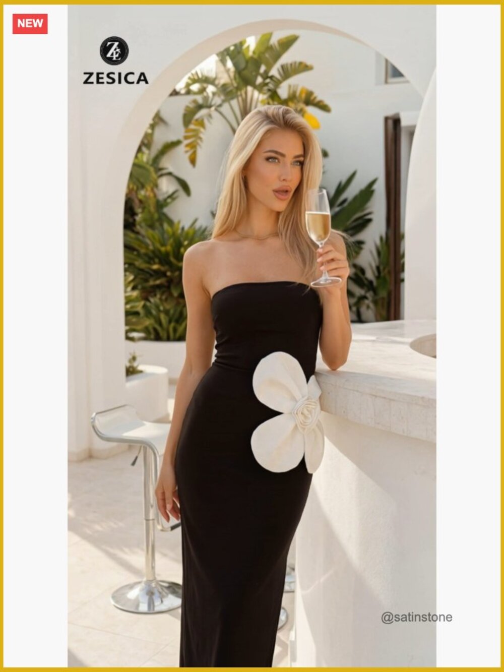 Strapless Ribbed Knit Maxi Dress Backless Bodycon Formal Cocktail - Picture 7 of 7